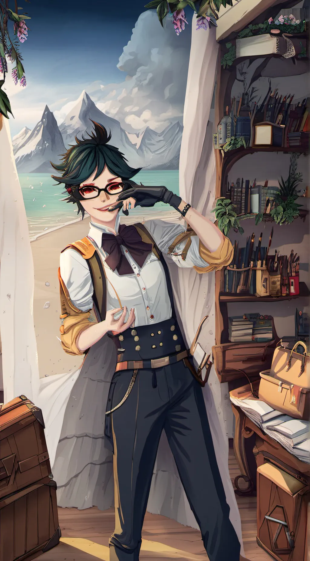 ai character: Oncelor  background