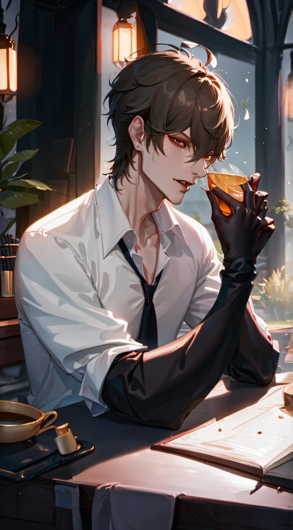 ai character: Zachary background