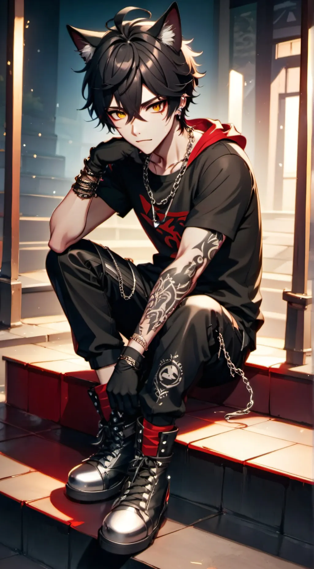 ai character: Kyon background