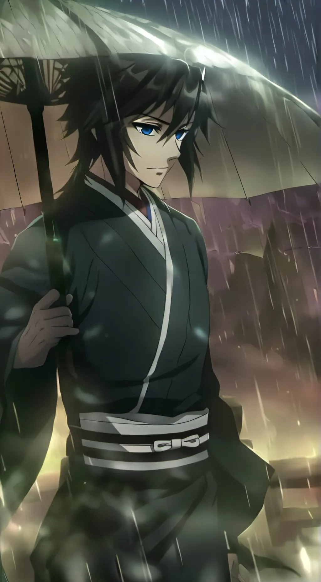 ai character: Giyu Tomioka background