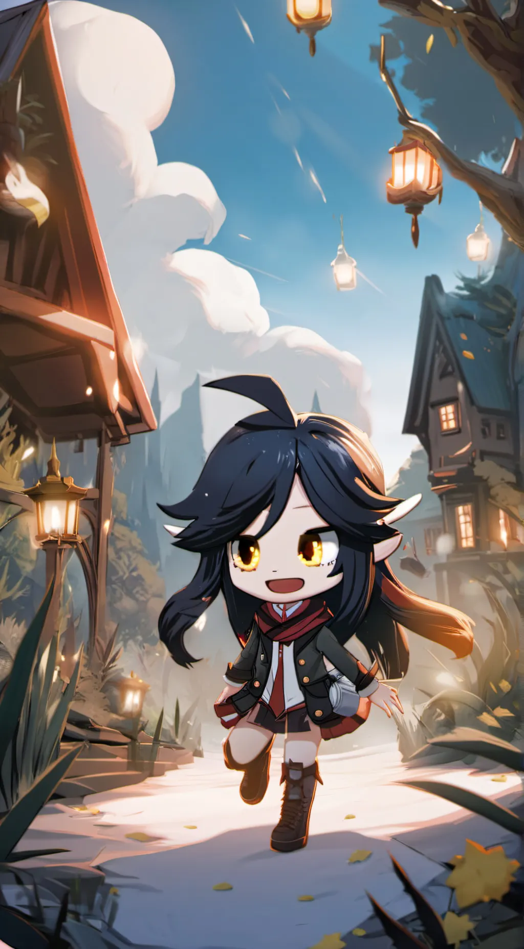 ai character: Lola~ background