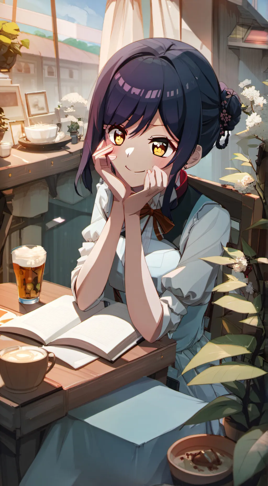 ai character: mia background