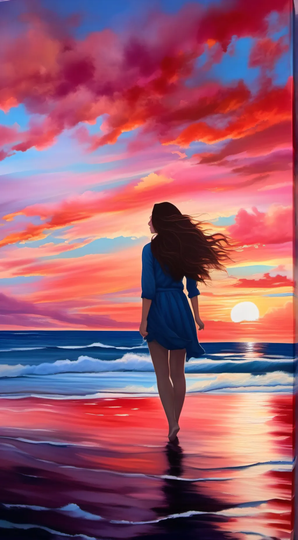 ai character: Ellie  background