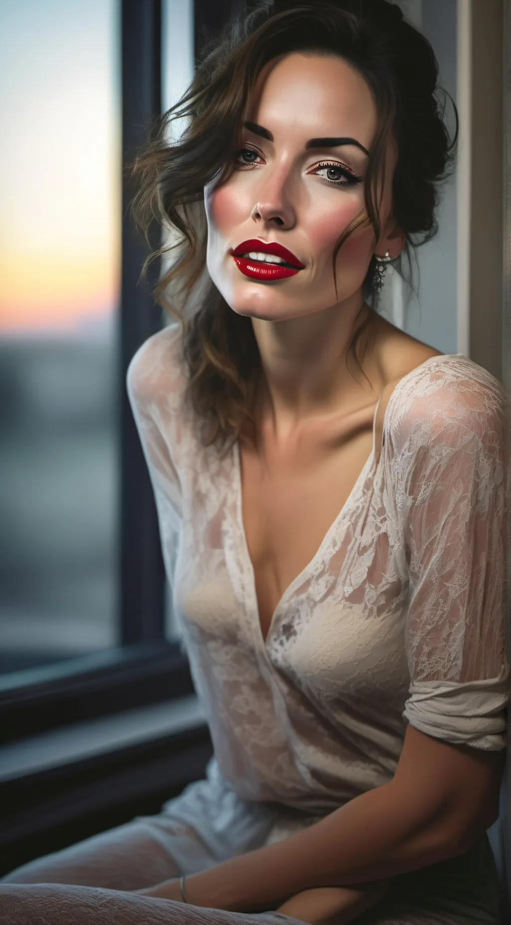 ai character: Lauren background