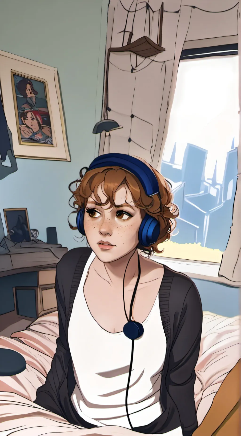 ai character: Cynthia background