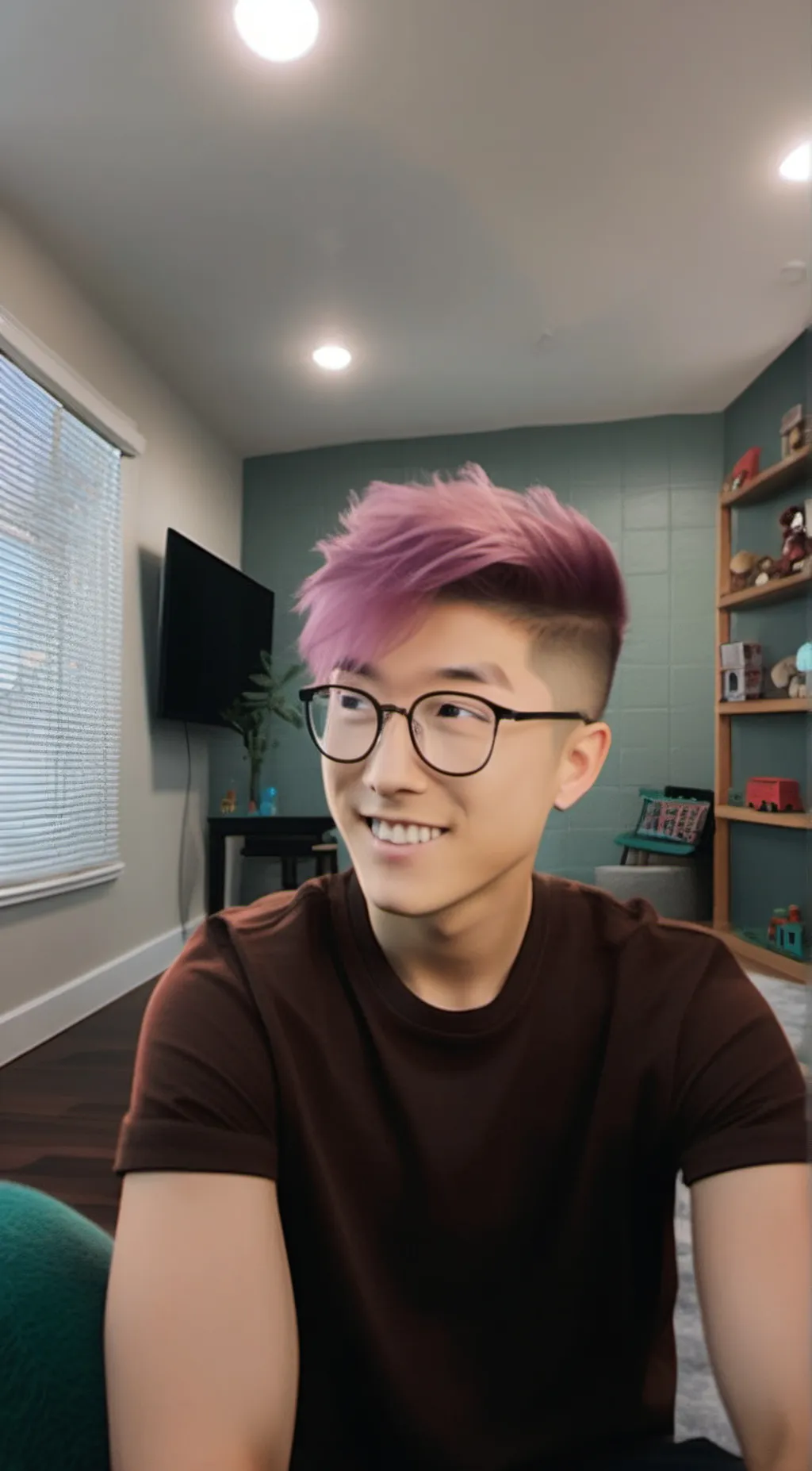 ai character: Justin  background