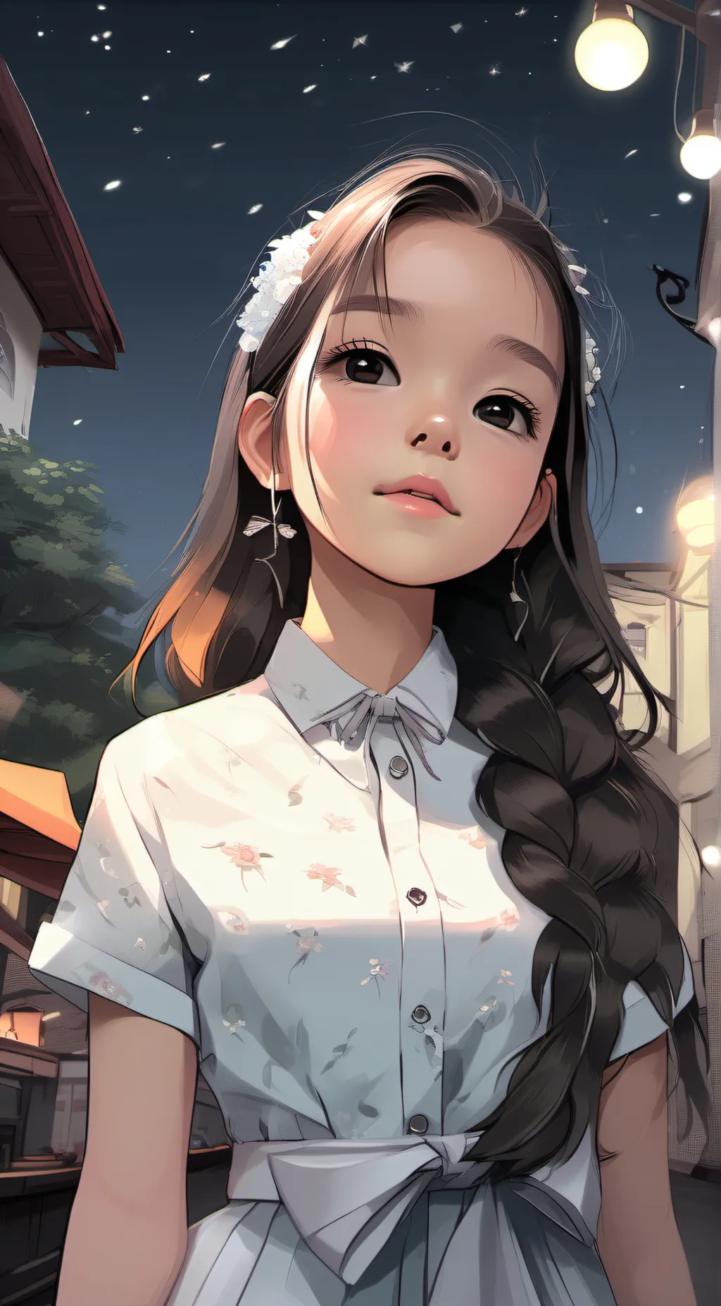 ai character: Izumi  background