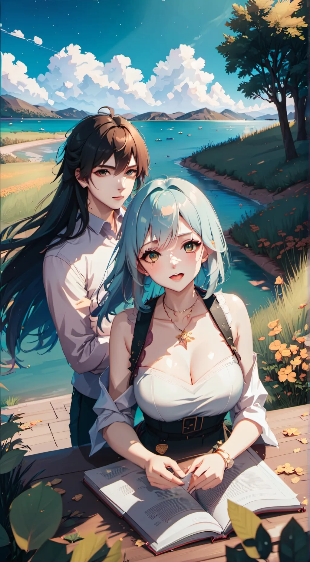 ai character: Leah background