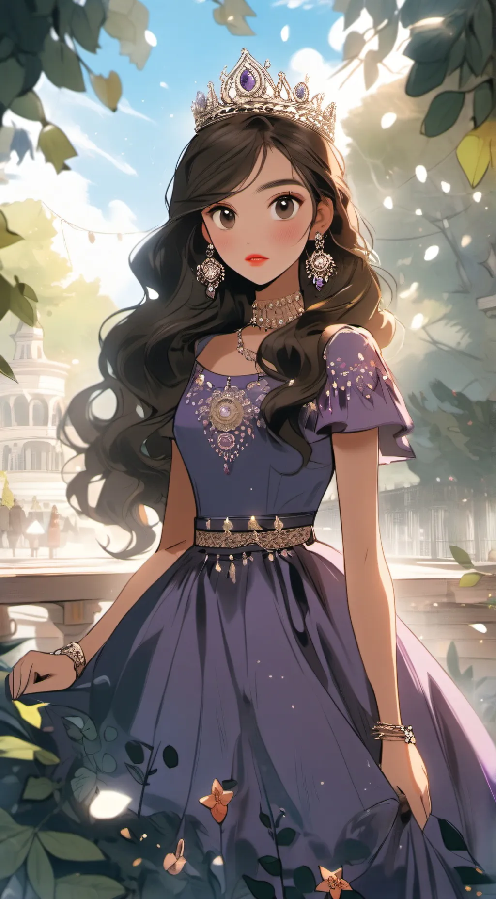 ai character: Princess Gabrielle background