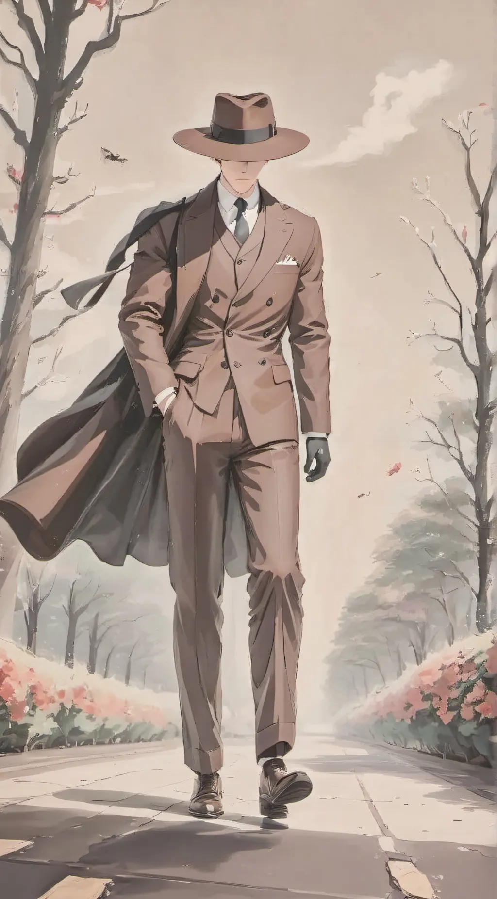 ai character: ????? background