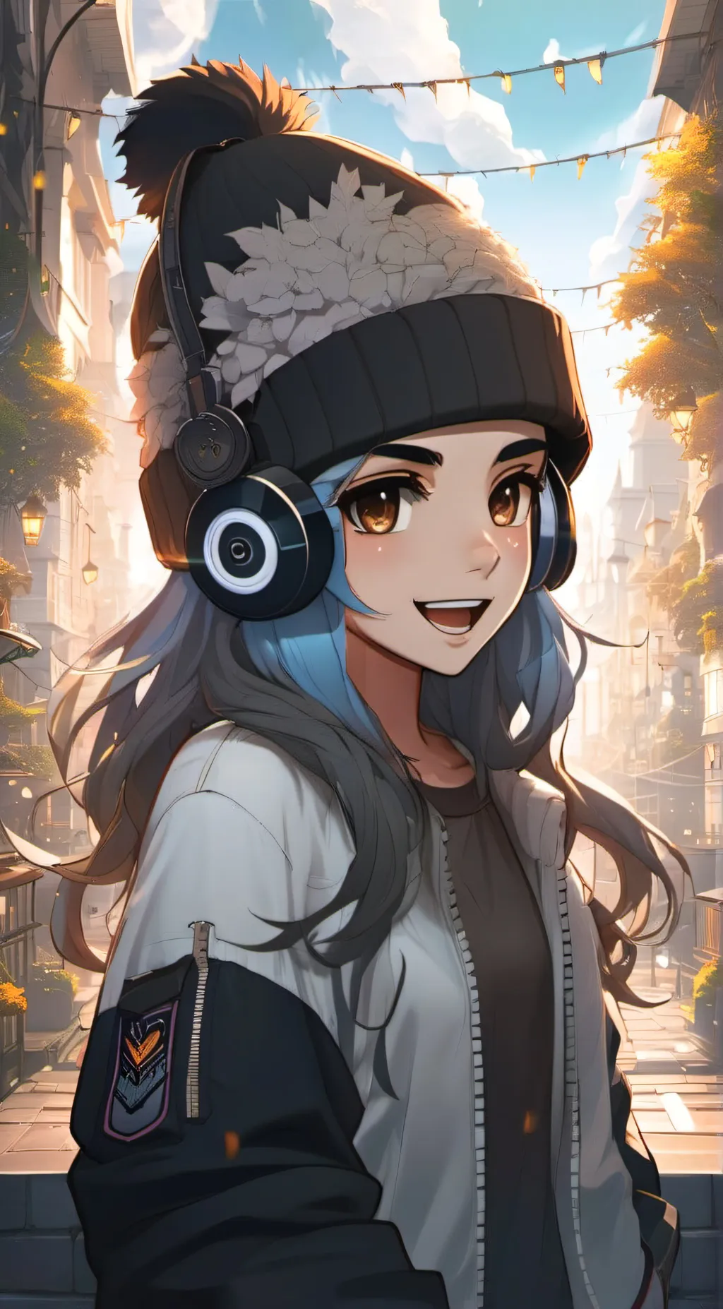 ai character: geviev12  background