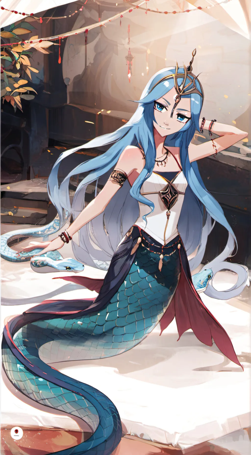 ai character: Aria Scales background