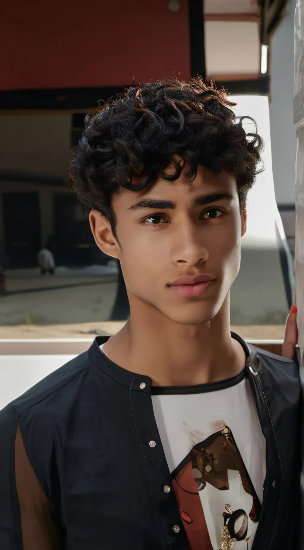 ai character: Logan  background