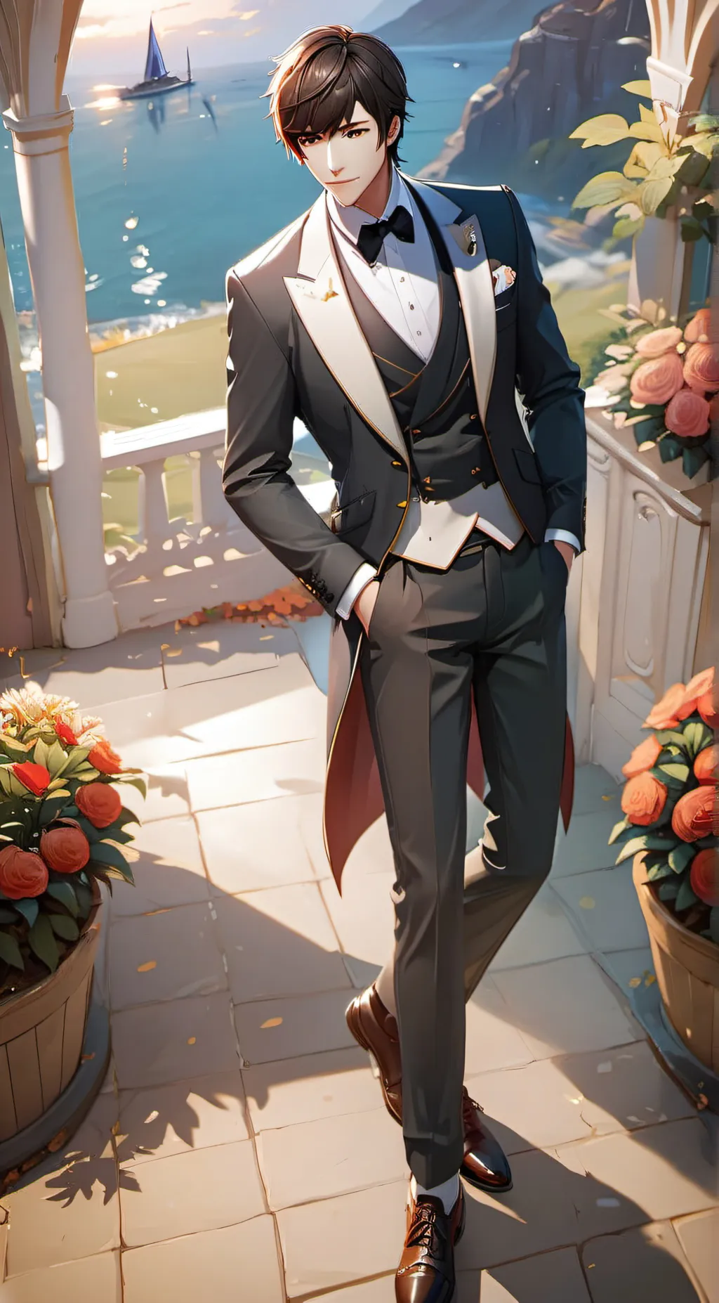 ai character: zane background