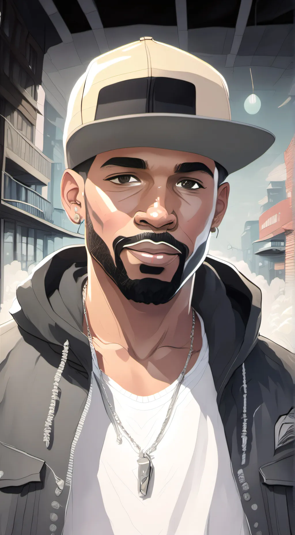 ai character: Dre  background