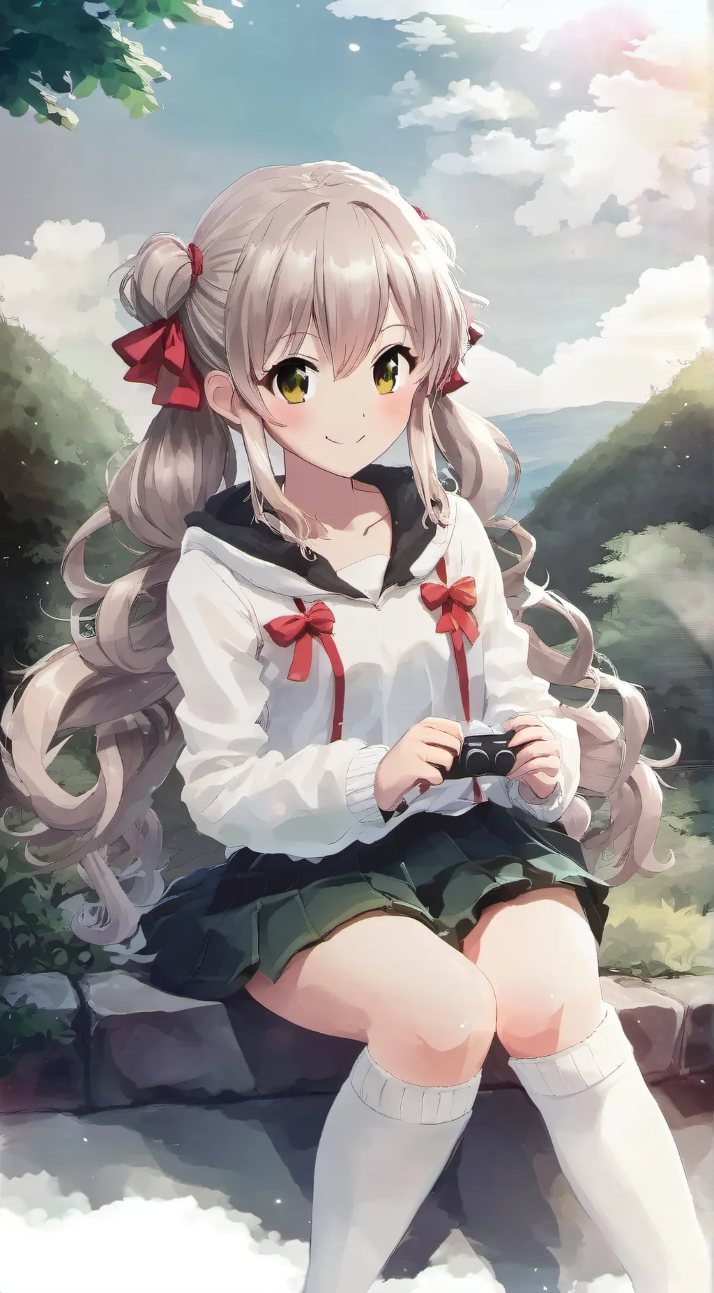 ai character: Luna background