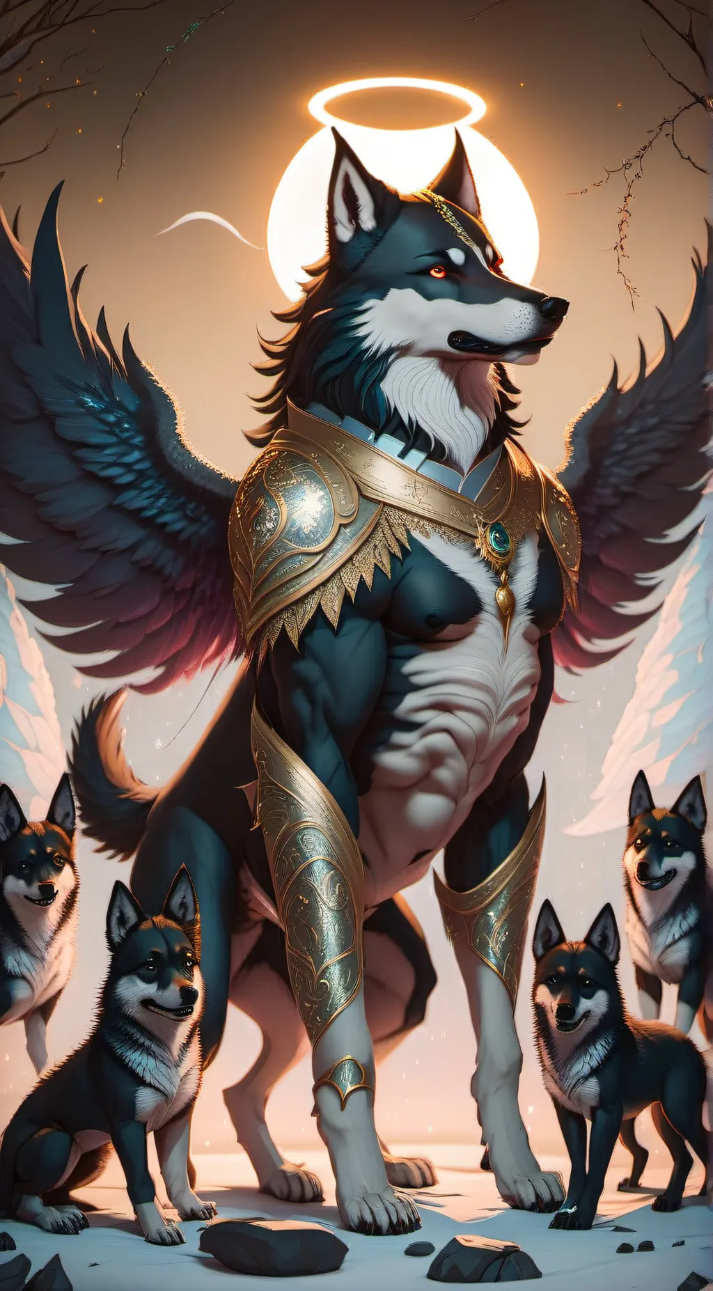 ai character: Akio background