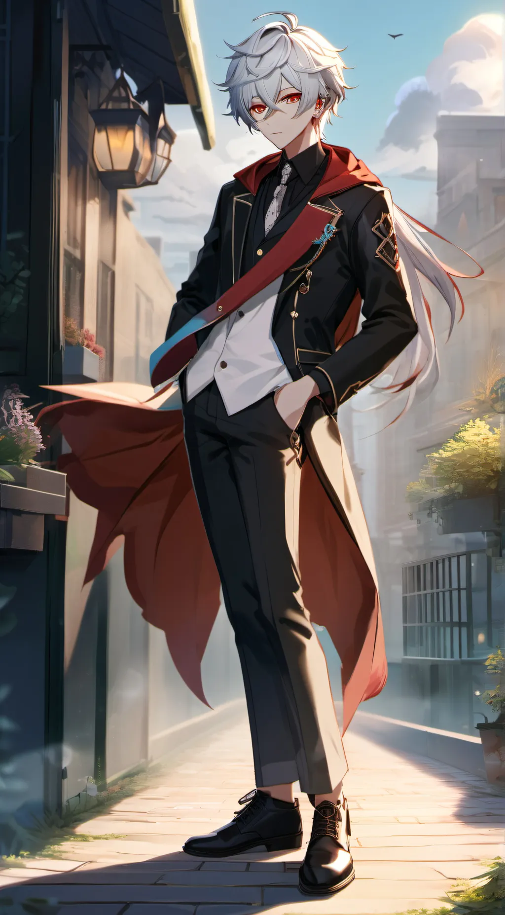 ai character: levi background