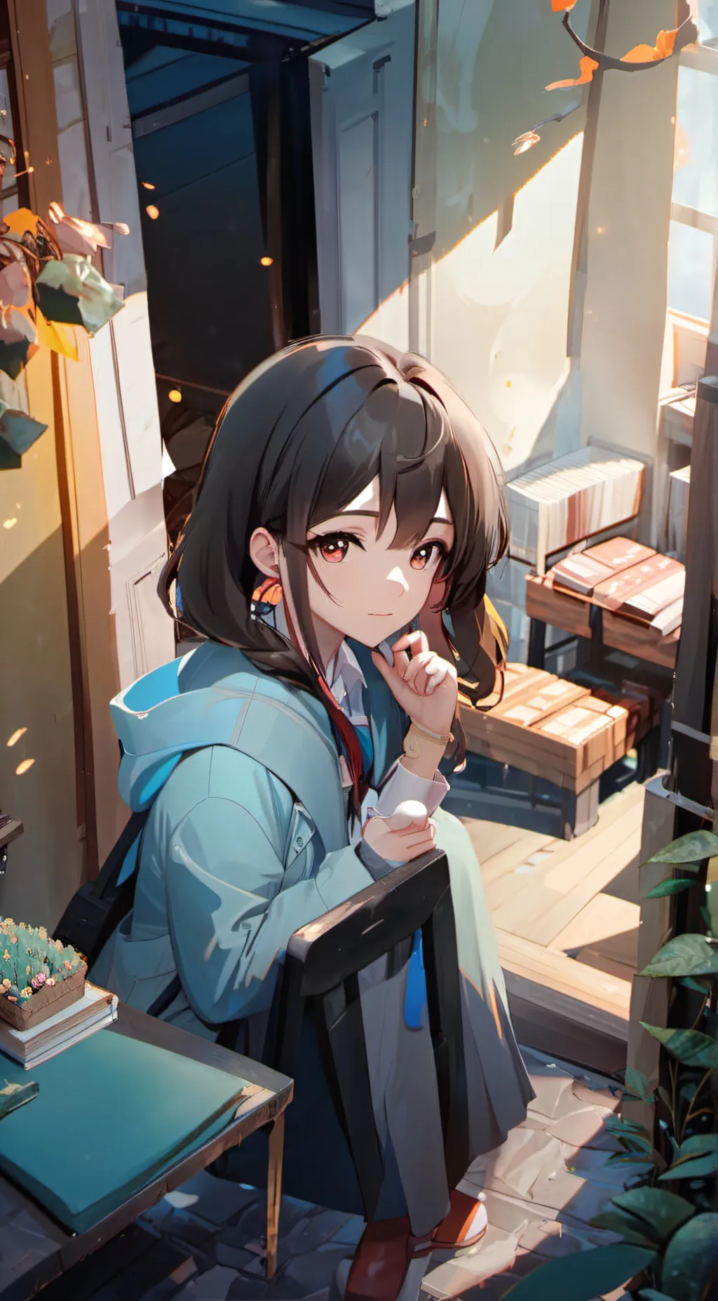 ai character: KEKA background