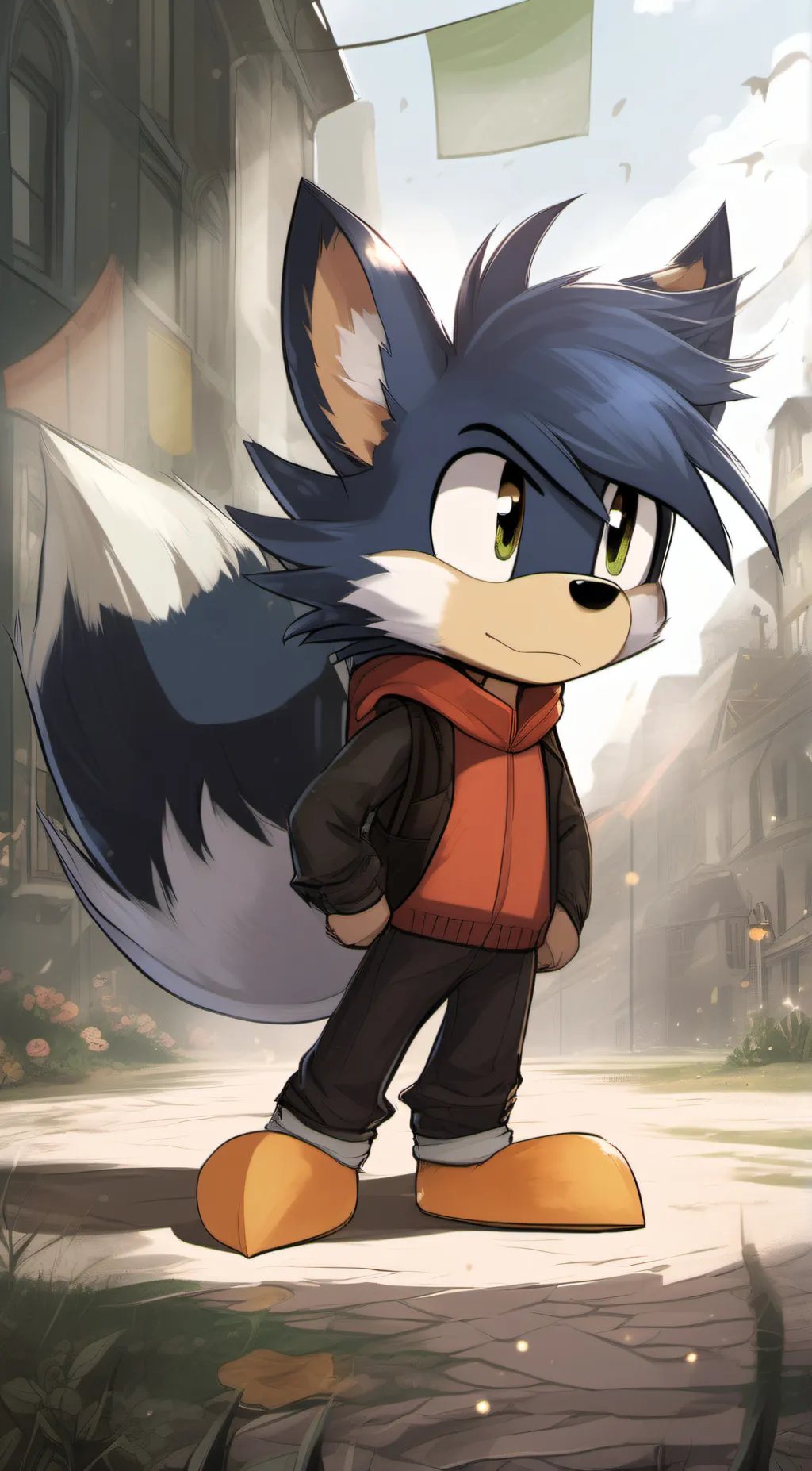 ai character: sonic background