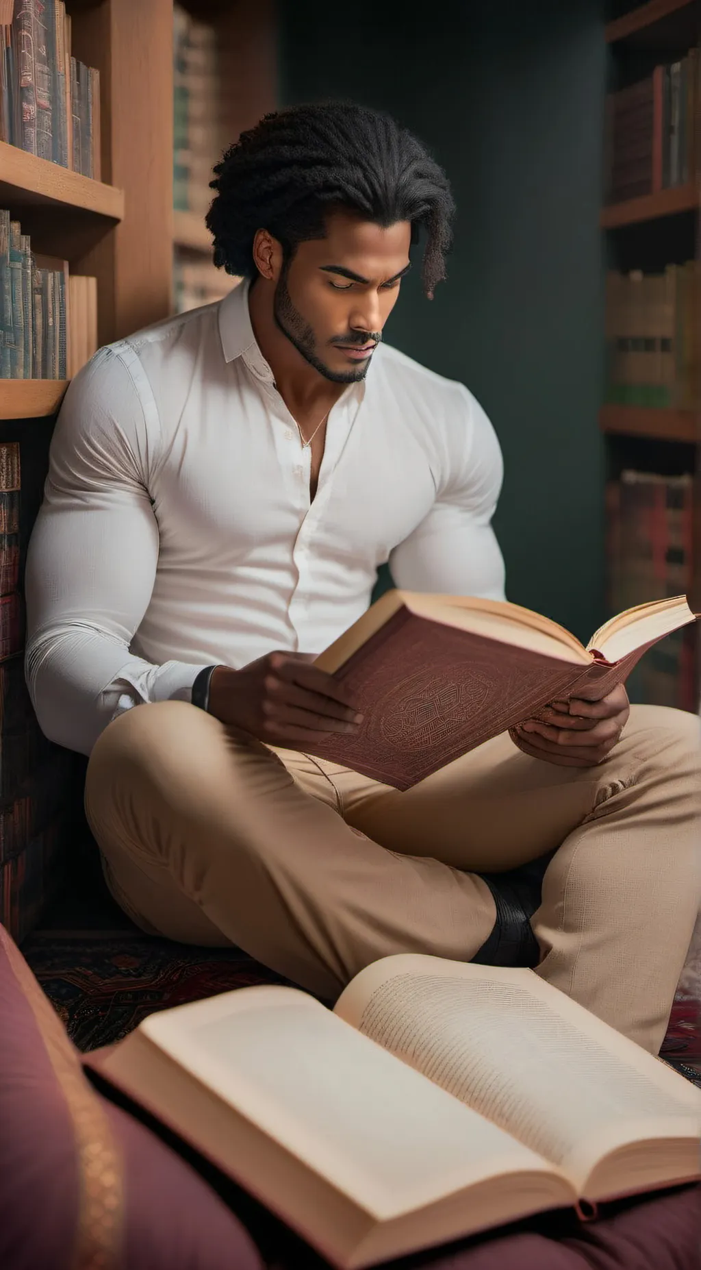 ai character: Jay  background