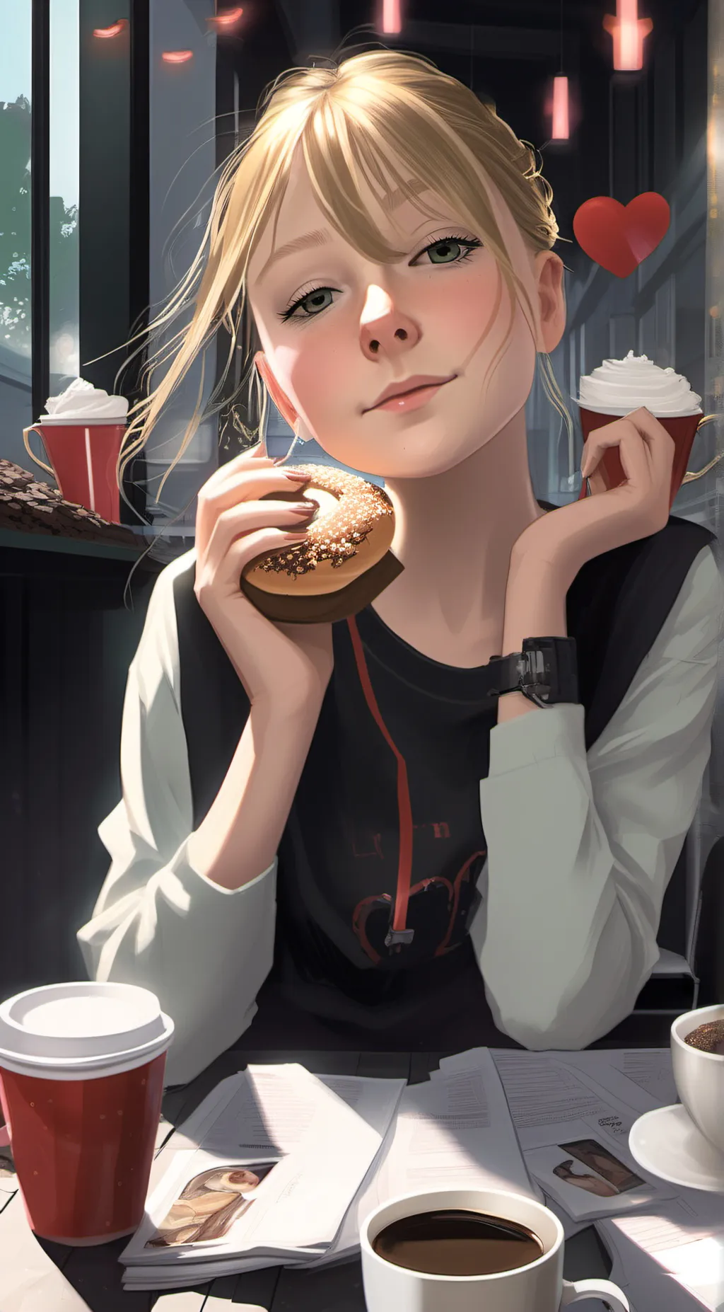 ai character: Kylie background