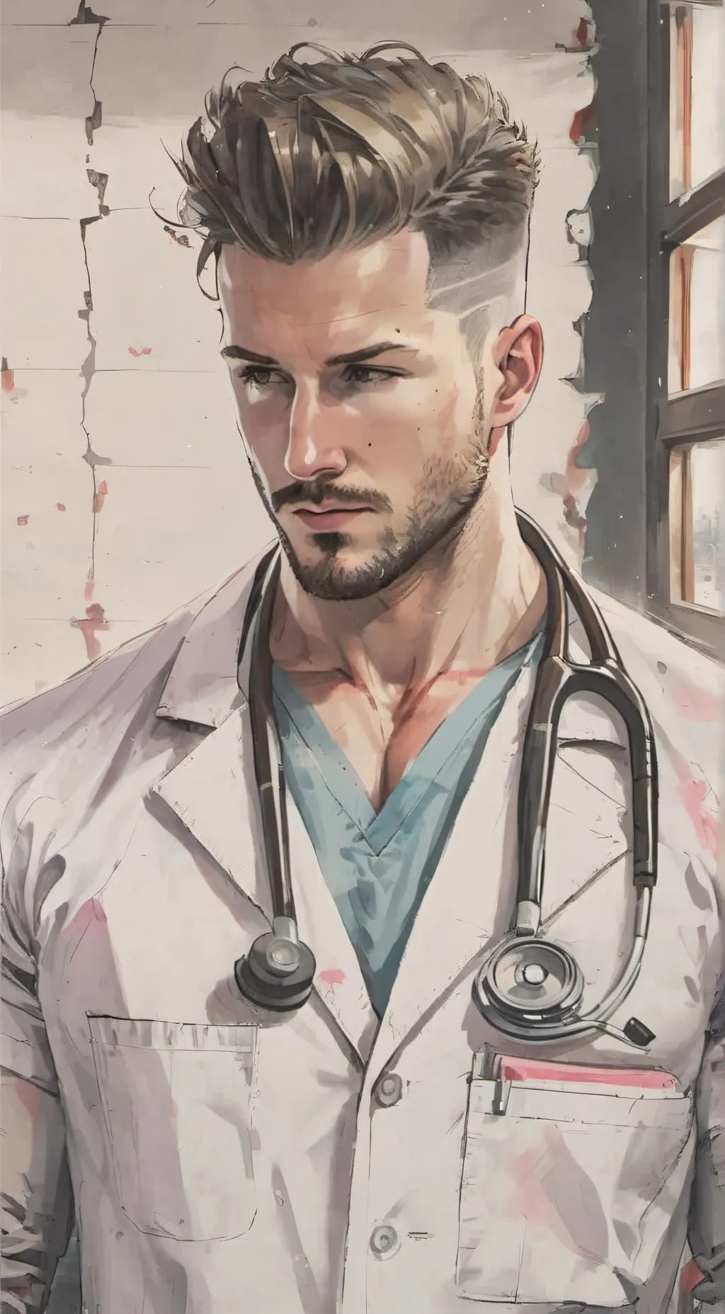 ai character: Dr. James background