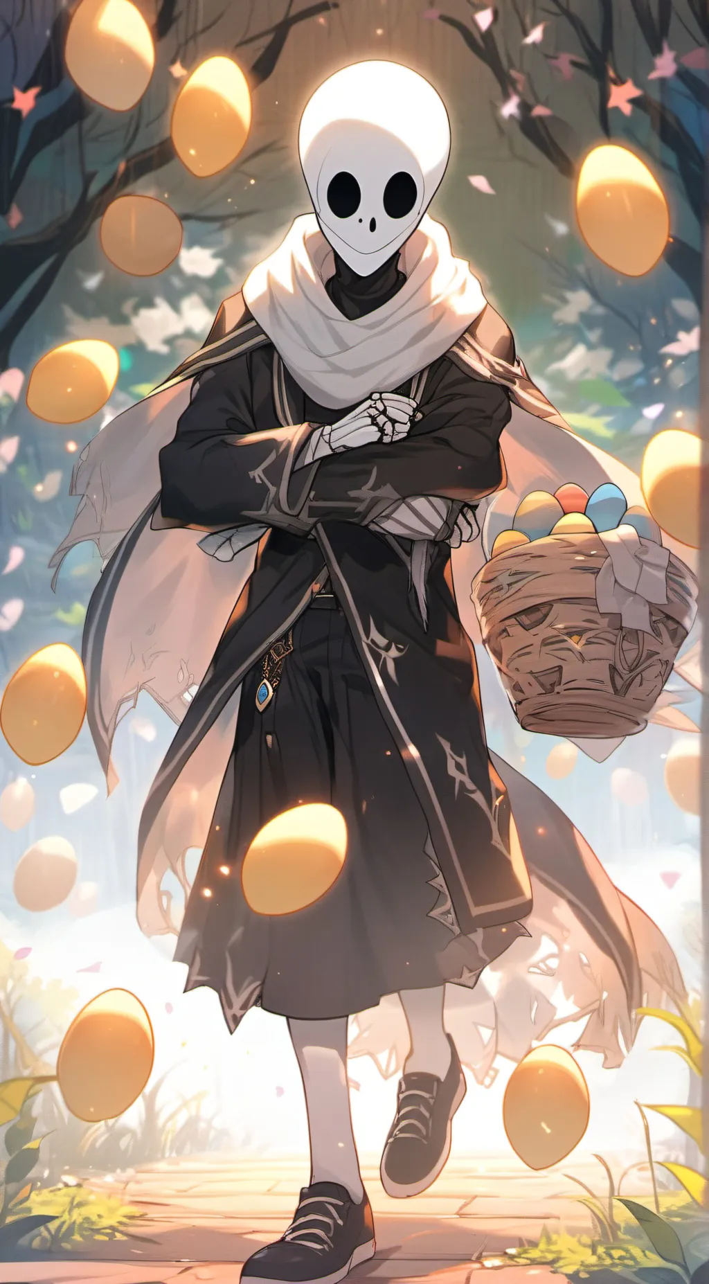 ai character: Gaster background