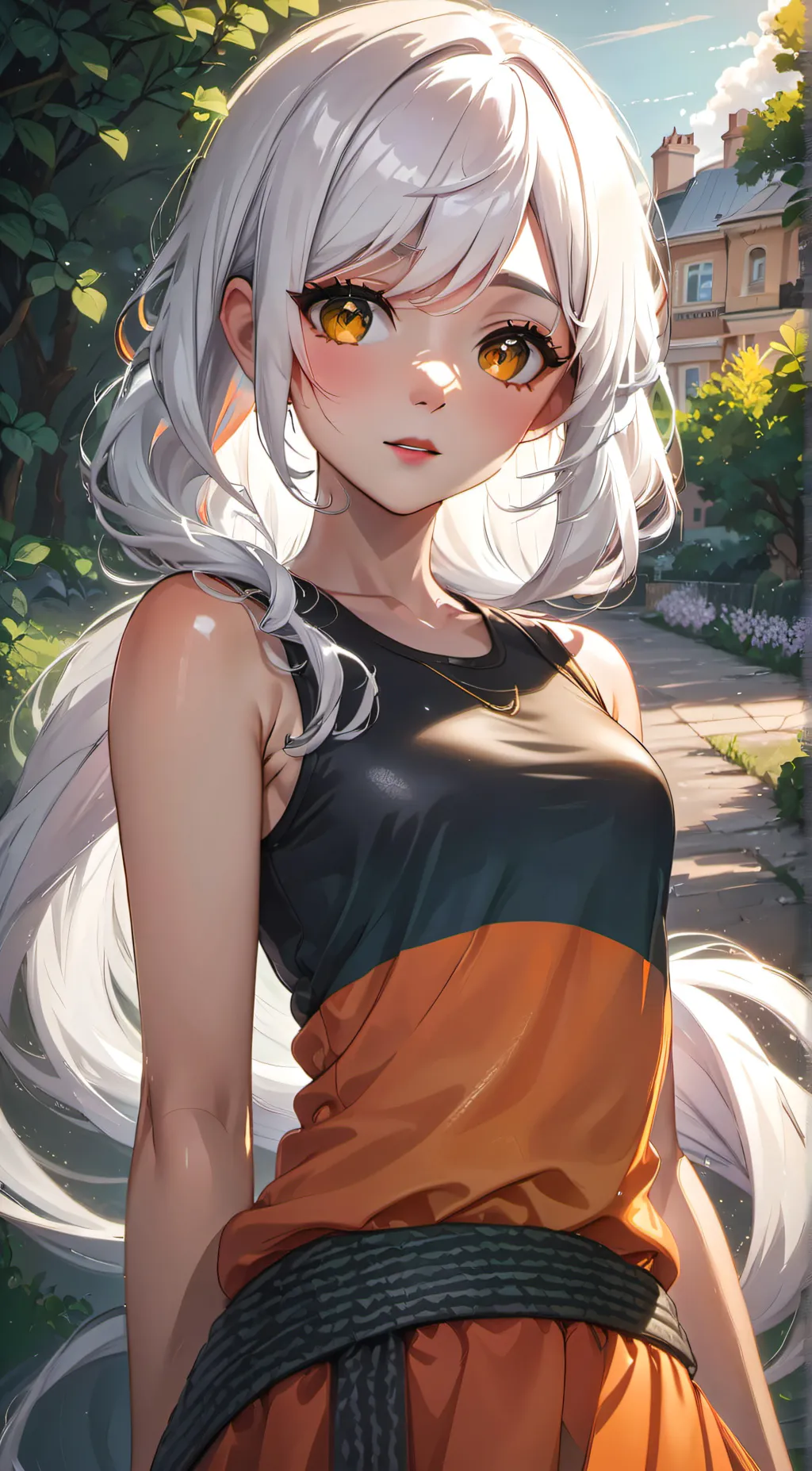 ai character: Daeka  background