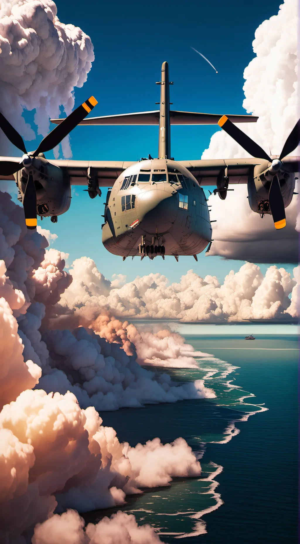 ai character: AC-130 background