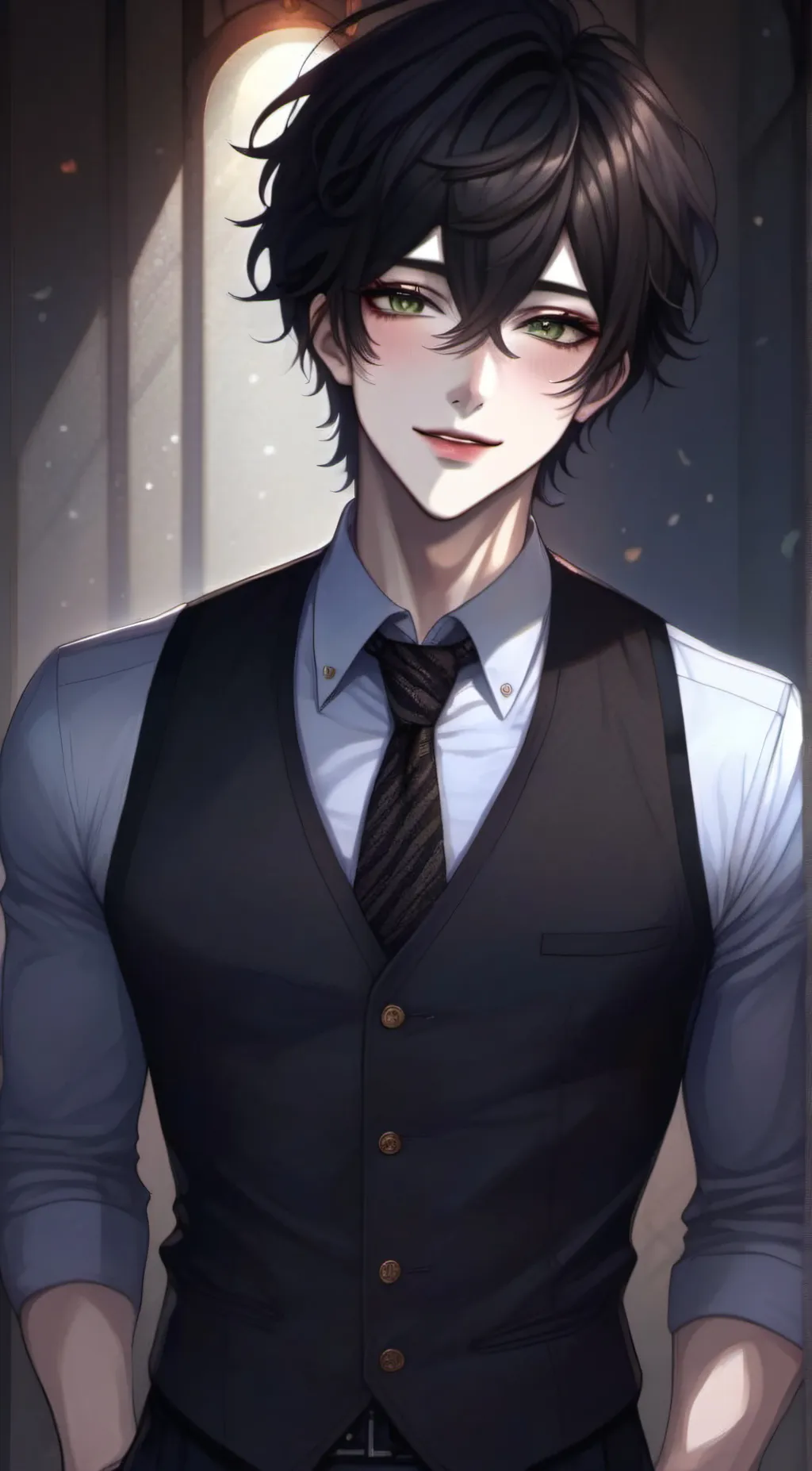 ai character: Jacob  background