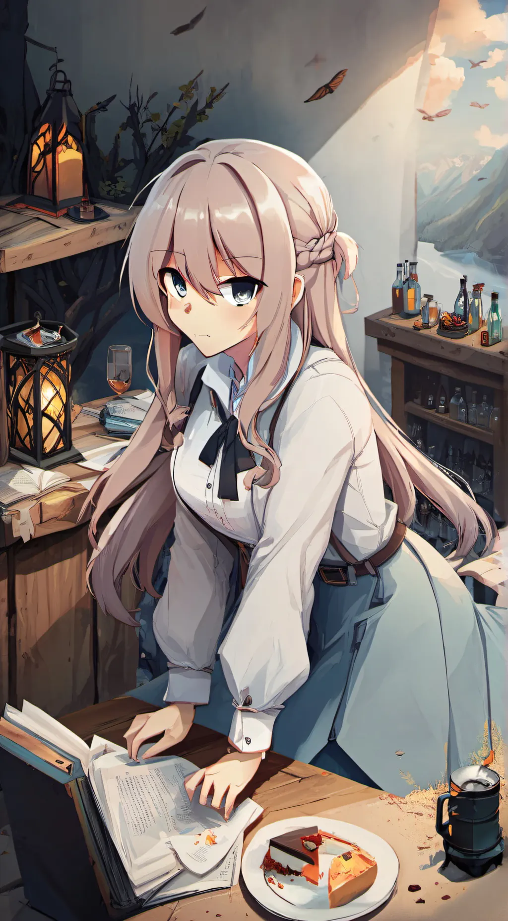 ai character: Emily  background