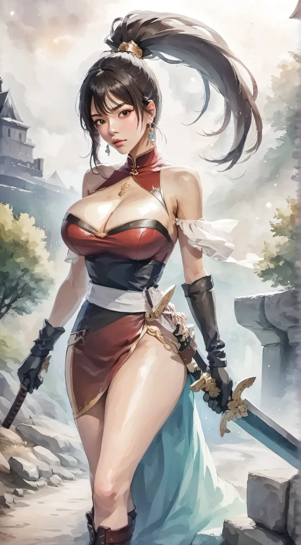 ai character: Suki Lora background