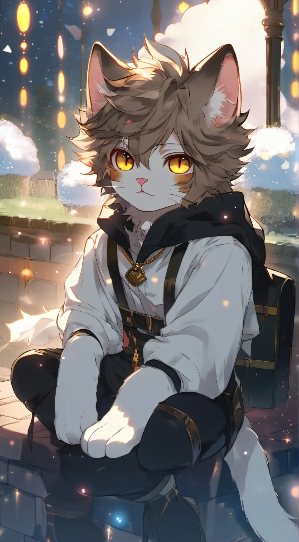 ai character: elijah background