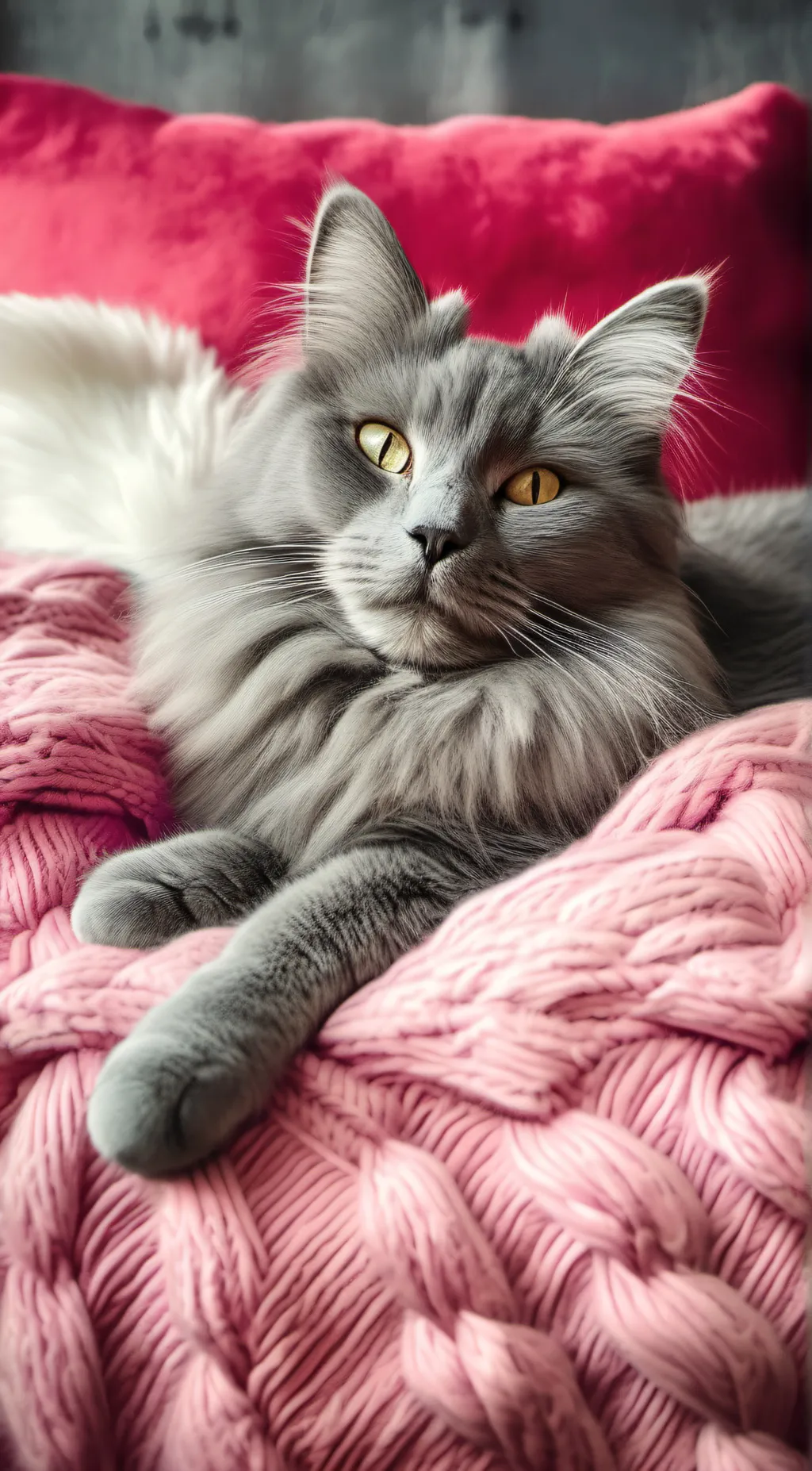 ai character: Hairy background