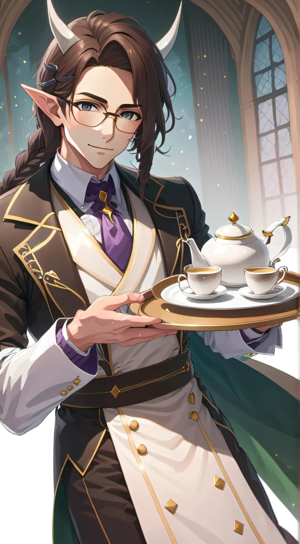 ai character: Jasper Clay background