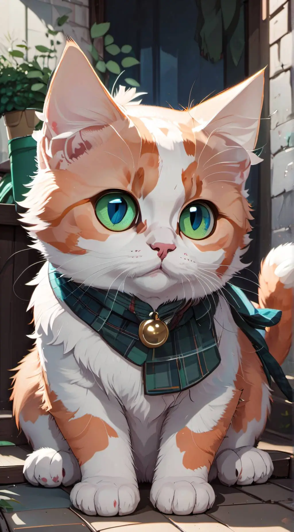 ai character: kitten (vent) background