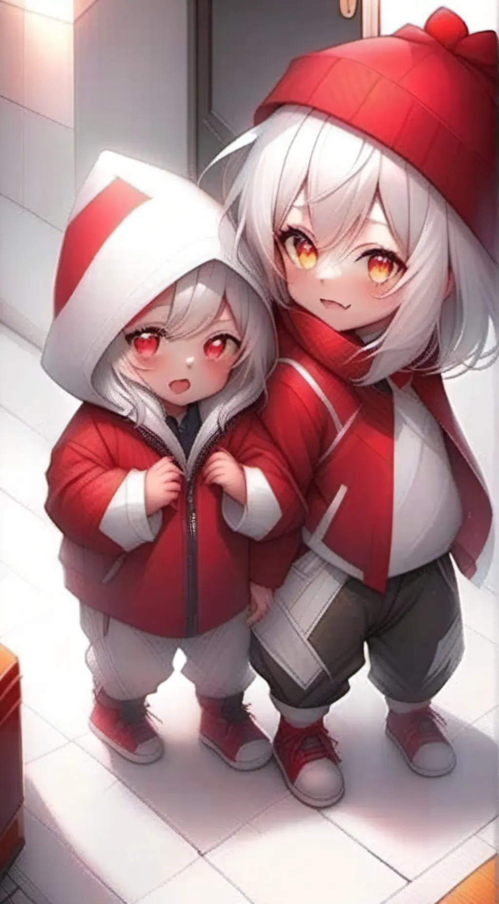 ai character: Belly and tweae background