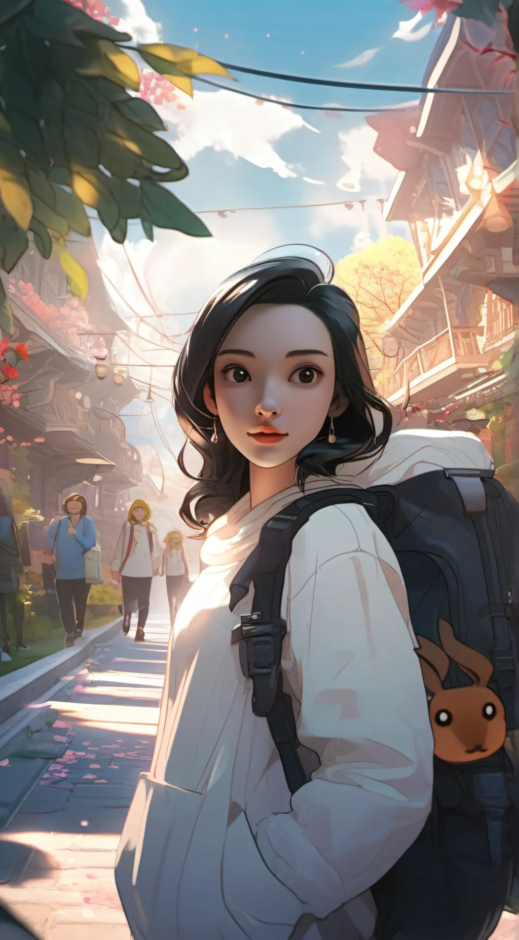 ai character: Lizaan  background