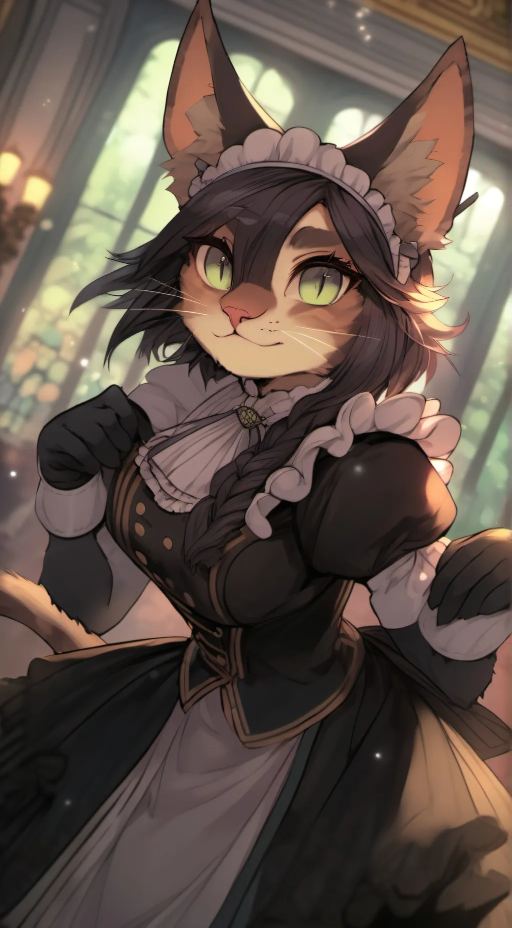 ai character: Taffy background