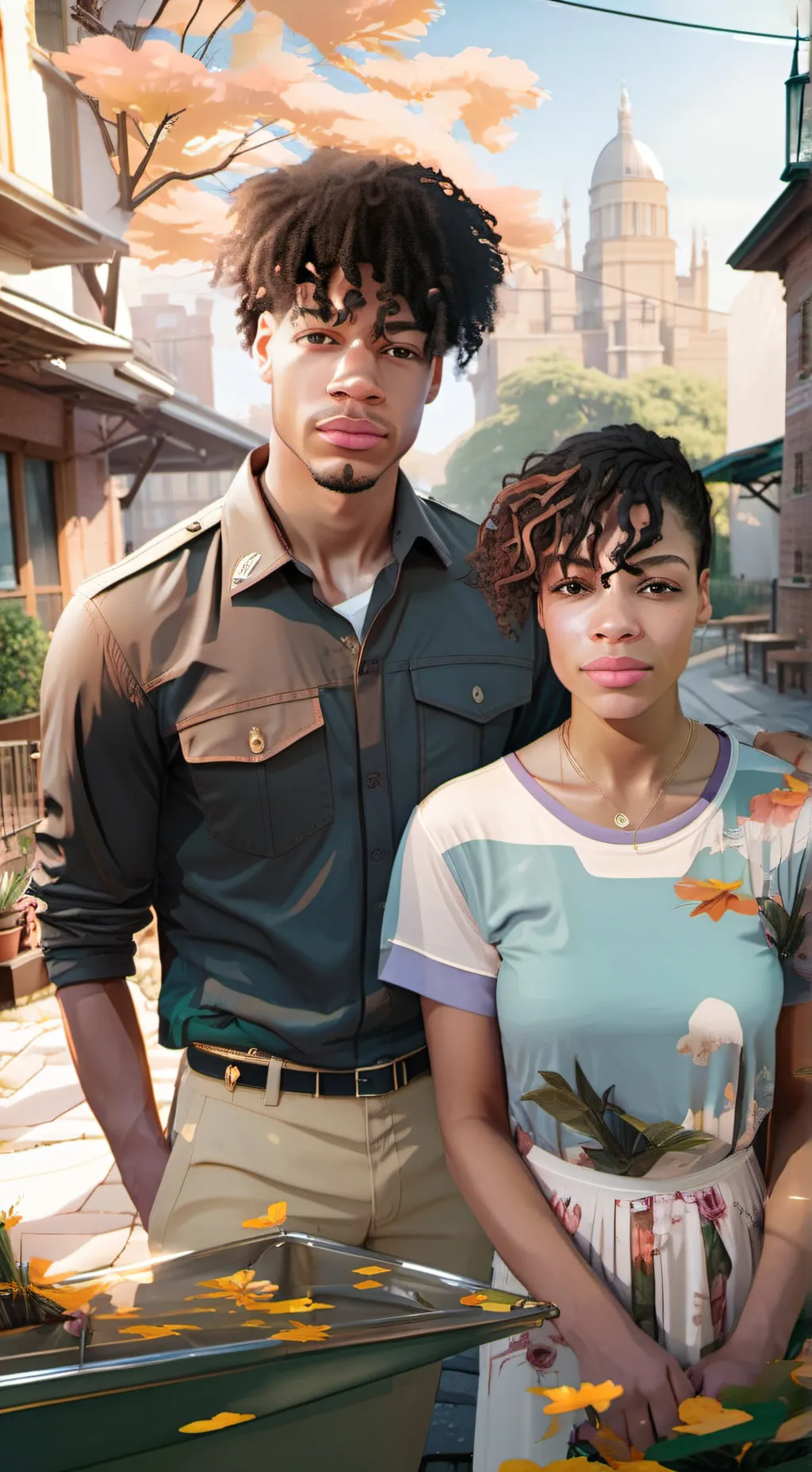 ai character: Jack and Lisa background