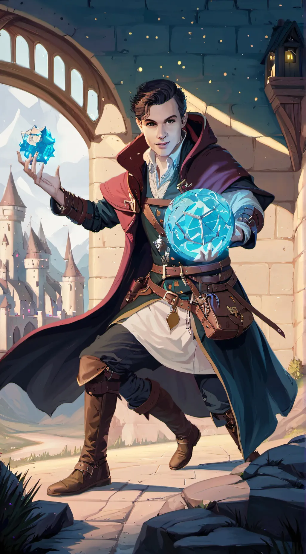 ai character: Dungeon Master background