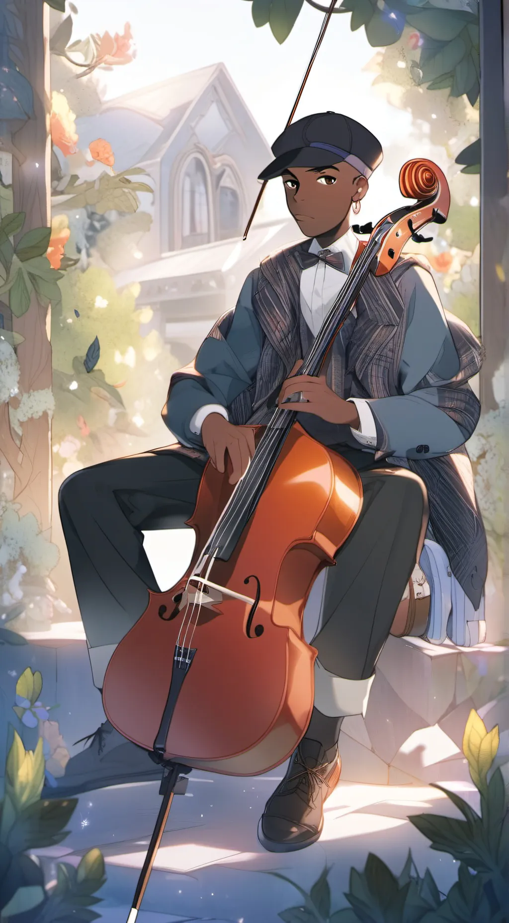 ai character: Anthony  background