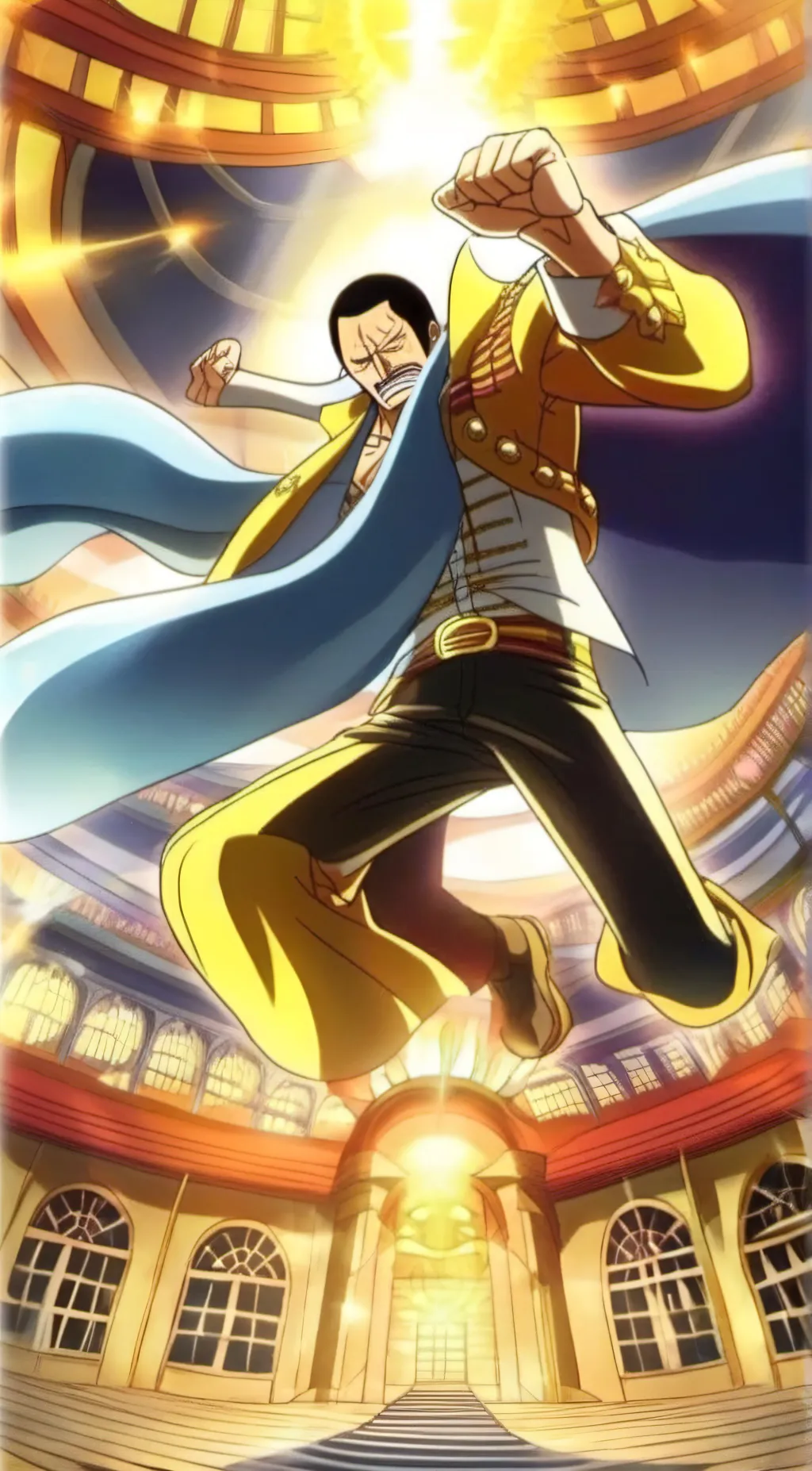 ai character: kizaru background