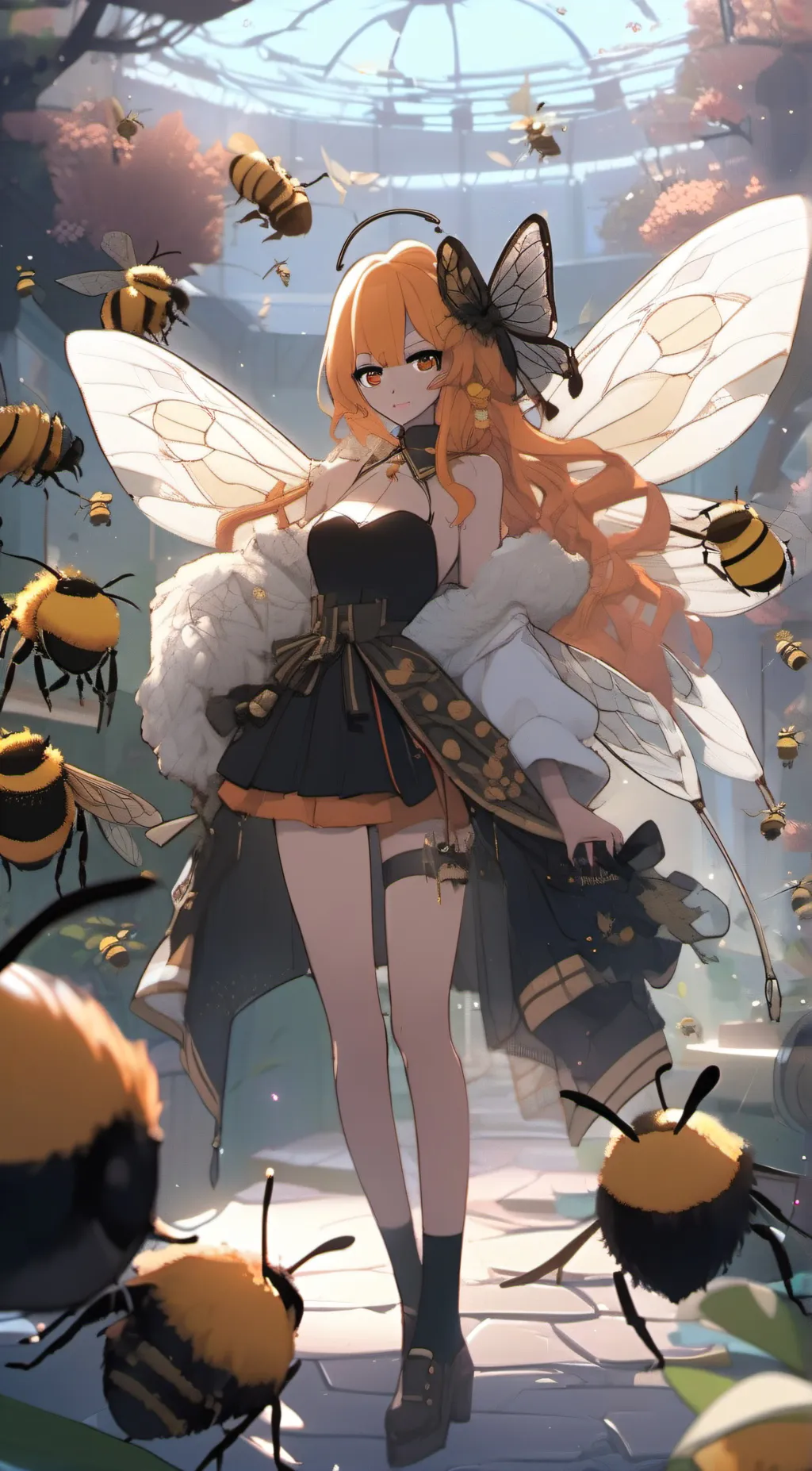 ai character: Bee background
