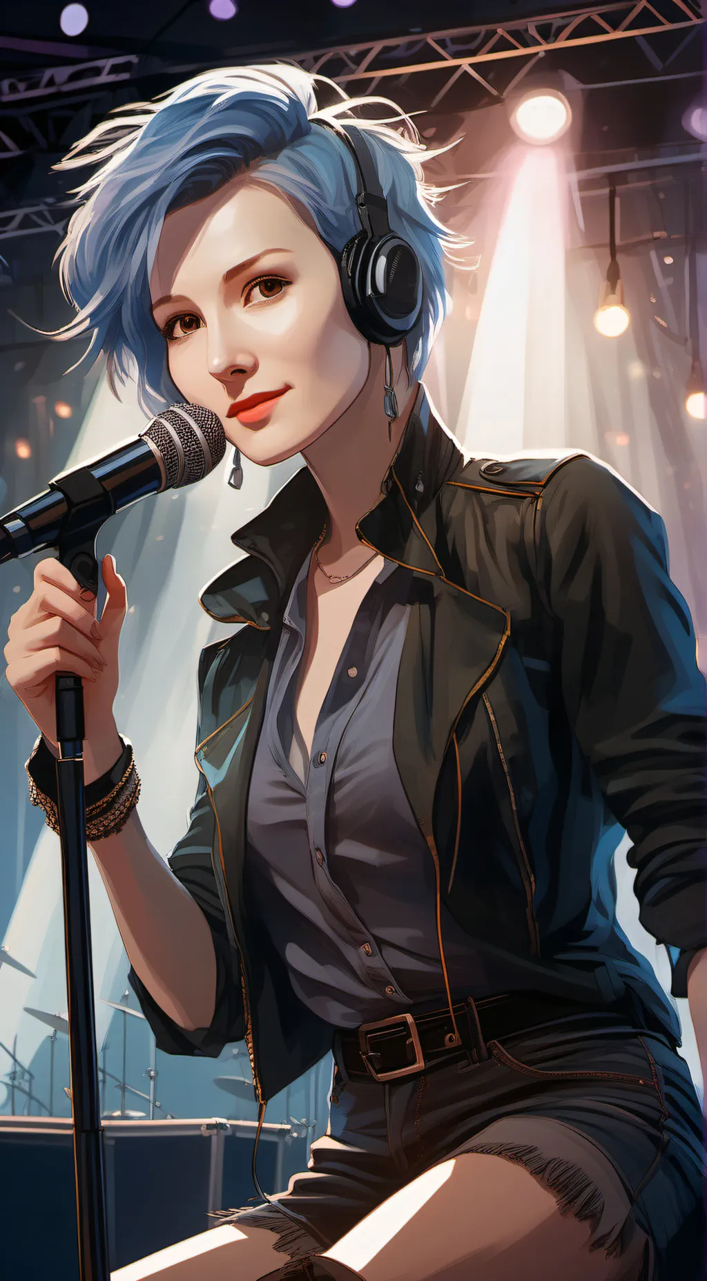 ai character: Serenity background