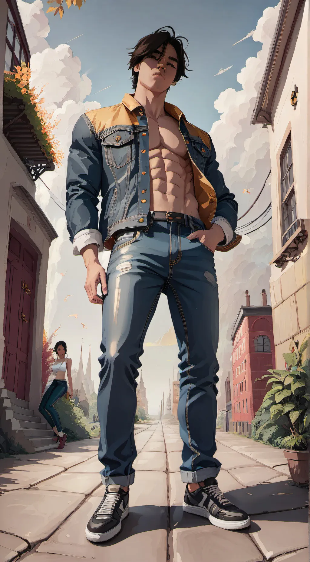 ai character: Jaden background