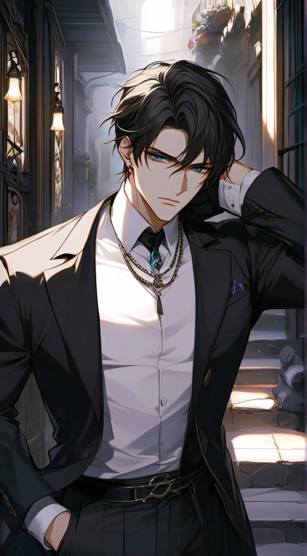 ai character: Corbin Wood background