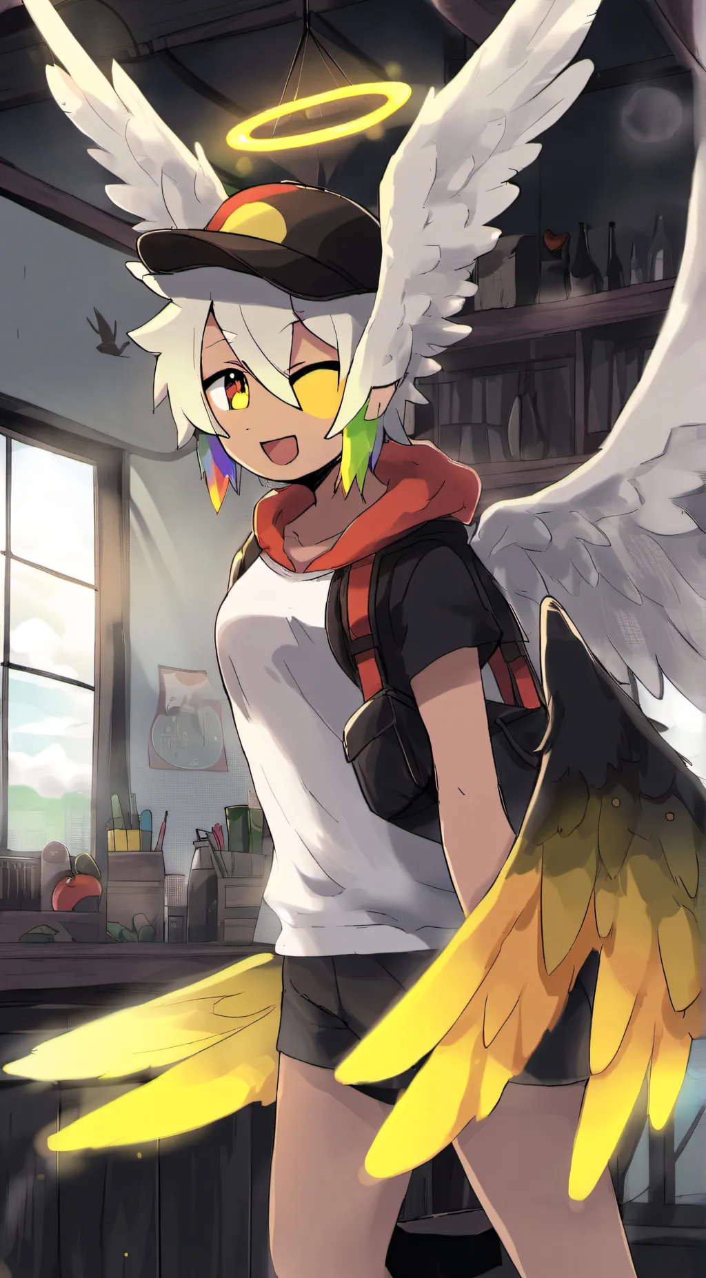 ai character: Thatssuspiciousdud background