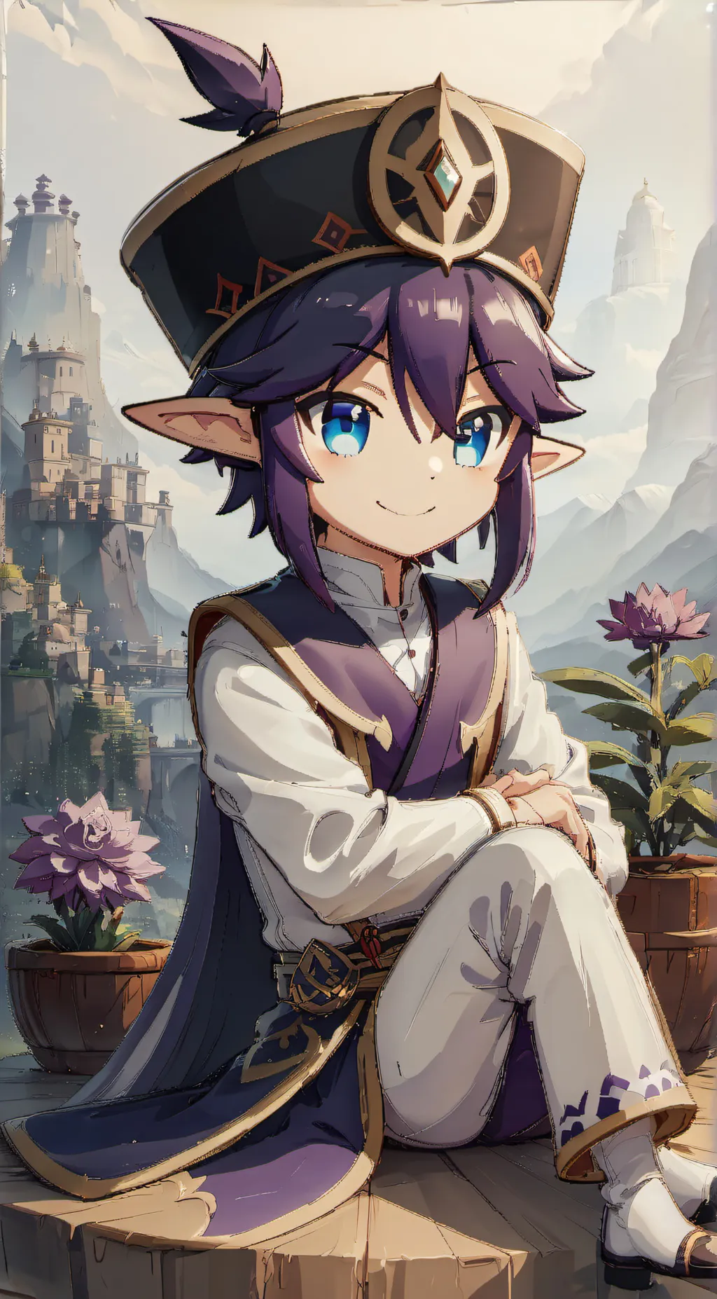 ai character: Shado background